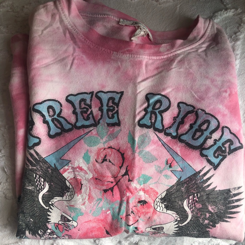Pink Long shelve sweatshirt